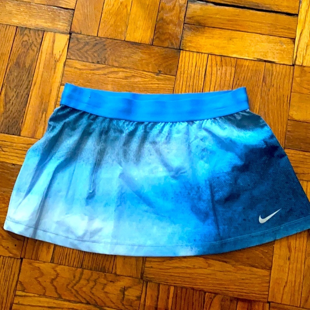 Nike blue mini skirt size: M